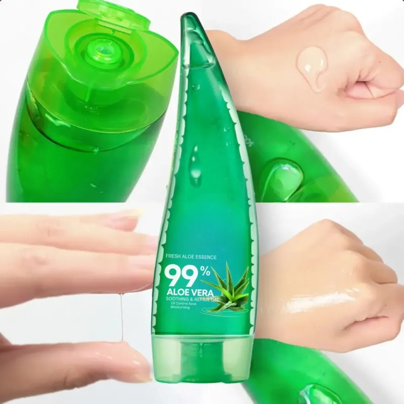 Aloe Vera 99% Gel Sábila Facial Piel Blanqueamiento 125ml F
