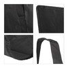 Relaxdays Open Firewood Bag, Polyester, Portable Log Holder Basket, Foldable
