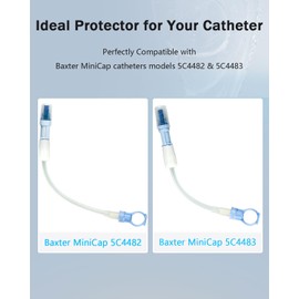 Ablefector PD Catheter Holder for Shower, Compatible with Baxter 5C4482 & 5C4483, Adjustable Peritoneal Dialysis Catheter Holder, Secure PD Dialysis Accessories -Purple