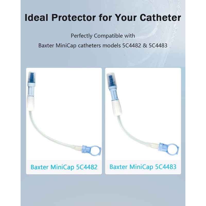 Ablefector PD Catheter Holder for Shower, Compatible with Baxter 5C4482
