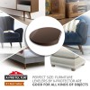 X-Protector Furniture Levelers - 30 PCS 2" - Brown Rubber