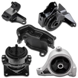 Rockplanet Rockplanet Engine Motor Mount and Transmission Mount Kit Compatible with 2001-2002 Acura MDX, 2003-2004 Honda Pilot 3.5L 4WD Front and Rear Motor Mount