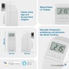 Homematic IP Smart Home Radiator Thermostat, Digital Thermostat Heating, Heating