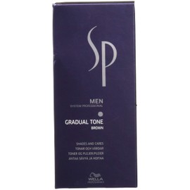 Wella SP Men Gradual Tone Brown Set, 1 x Shampoo (30 ml), Colour Foam (60 ml), Comb)
