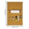 Outdoor Camping Tableware Storage Bag Portable Hanging Canvas Utensil Tissue