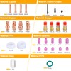 sourcing map 53pcs Tig Torch Kit for WP-17, WP-18, WP-26