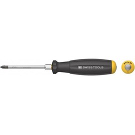 PB Swiss Tools Swiss Grip Thru Phillips Screwdriver #1 8193DN-1-80