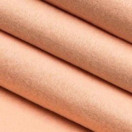 M00920-Try MOREZMORE Thin Felt for Doll Clothes or Puppets Flesh Pink 9" x 8" Sample Fabric Light Weight Soft Rayon Felt for Miniature Crafts MOREZMORE