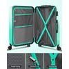 Suitour Carry on Suitcase Airline Approved, Hardside Lightweight Rolling Luggage