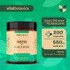 Suplemento en cápsulas VitalBotanics Suplemento Alimenticio Cúrcuma/Neem de 200 un