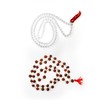 Juego de 2 abalorio Mala 108 Japa Mala Japmala para