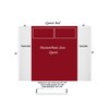 PassionMate100% Waterproof Stain Proof Couples Intimacy Leakproof Bed Cover -