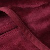 PiccoCasa Pet Dog Fluffy Fleece Bed Blanket, Burgundy 60cm x