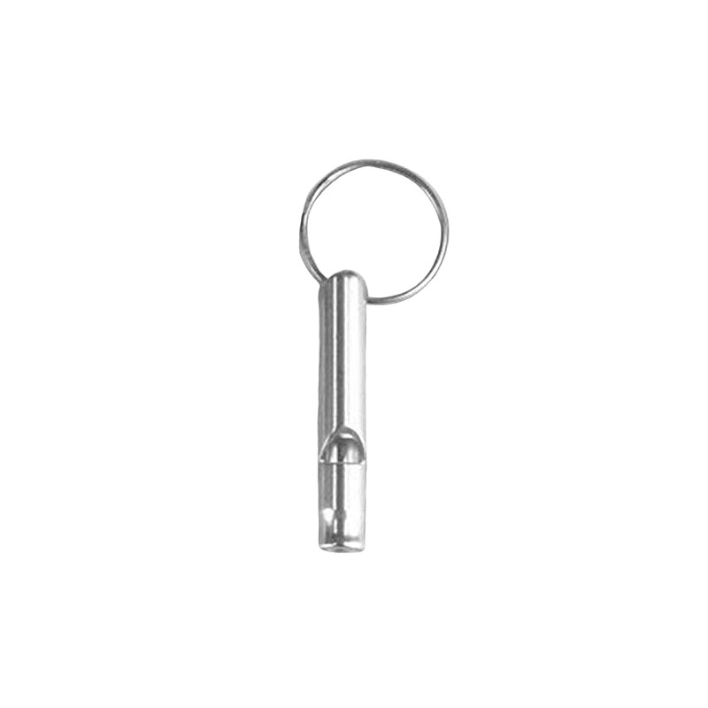 QUINTRA 5 Pieces Small Aluminium Whistle Wilderness Activities Fire Pipe