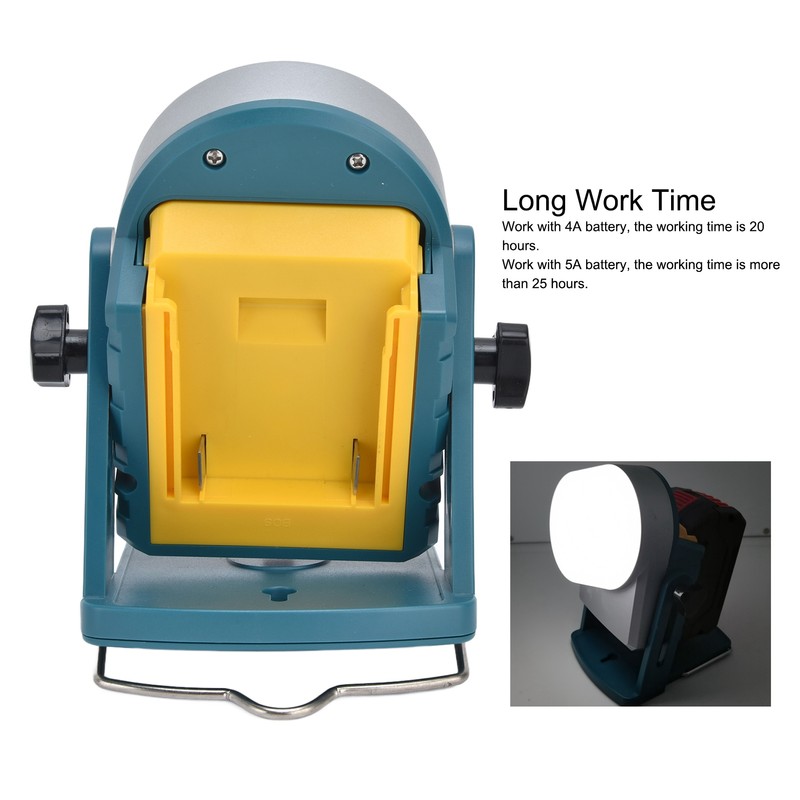 Work Light LED 18W Portable Lamp with Hook Powered By