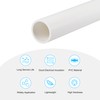 sourcing map PVC Rigid Round Pipe 21mm ID 25mm OD