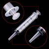 Frienda Large Plastic Syringe 4 Pack Measuring Syringe Tools Dispensing