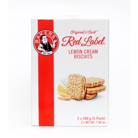 Bakers Red Label Lemon Creams Biscuits (200g) - Pack of 2
