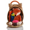 PacaPod Toddler Pod Flame Giraffe Pod - Backpack Straps and