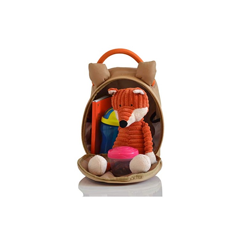 PacaPod Toddler Pod Flame Giraffe Pod - Backpack Straps and