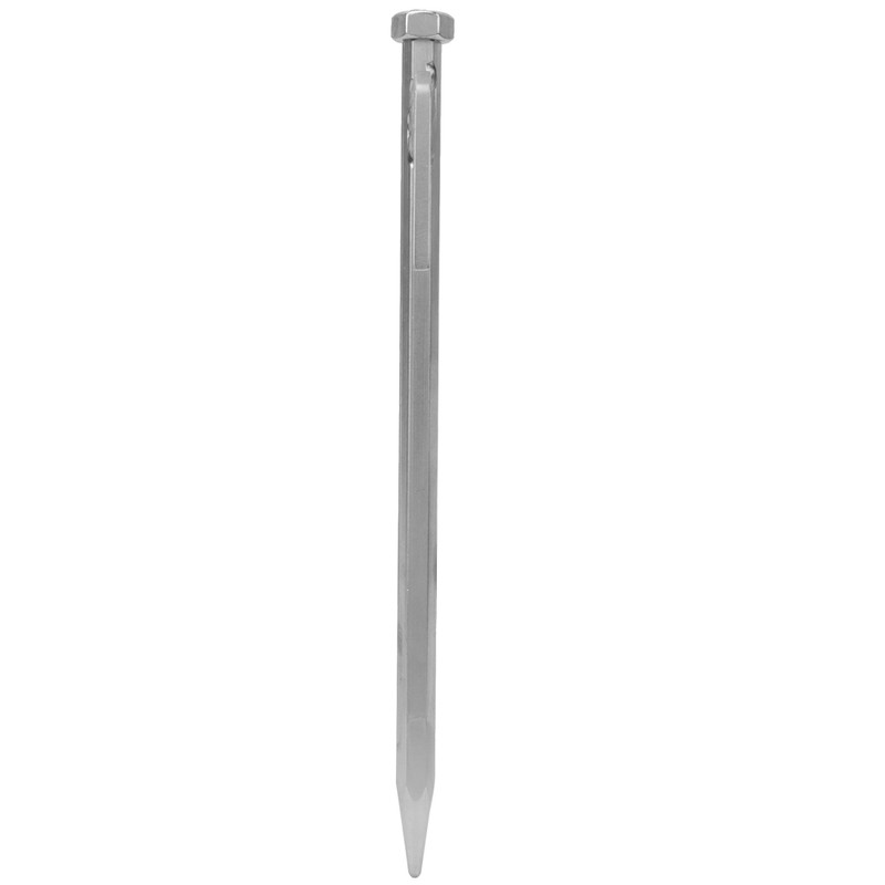 8 pcs Stainless Steel 20cm Hex Tent Stakes Pegs for