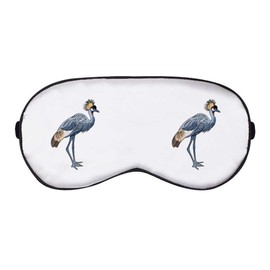 'Grey Crowned Crane' Sleep/Travel Eye Mask (EY00020833)