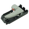 TRQ Passenger Side Interior Door Handle Gray Compatible with 2007-2009