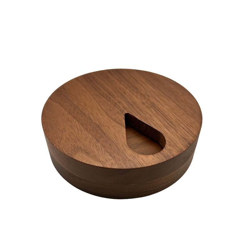 Wooden 7 Days Pill Box (Solid Walnut - Engraved)