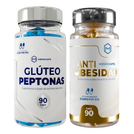 Quemador Apoyo Anti Obesidad + Glúteo Peptonas De Colágeno