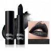 LIANGNISHI Halloween Black Lipstick & Face Paint - Black Lips,