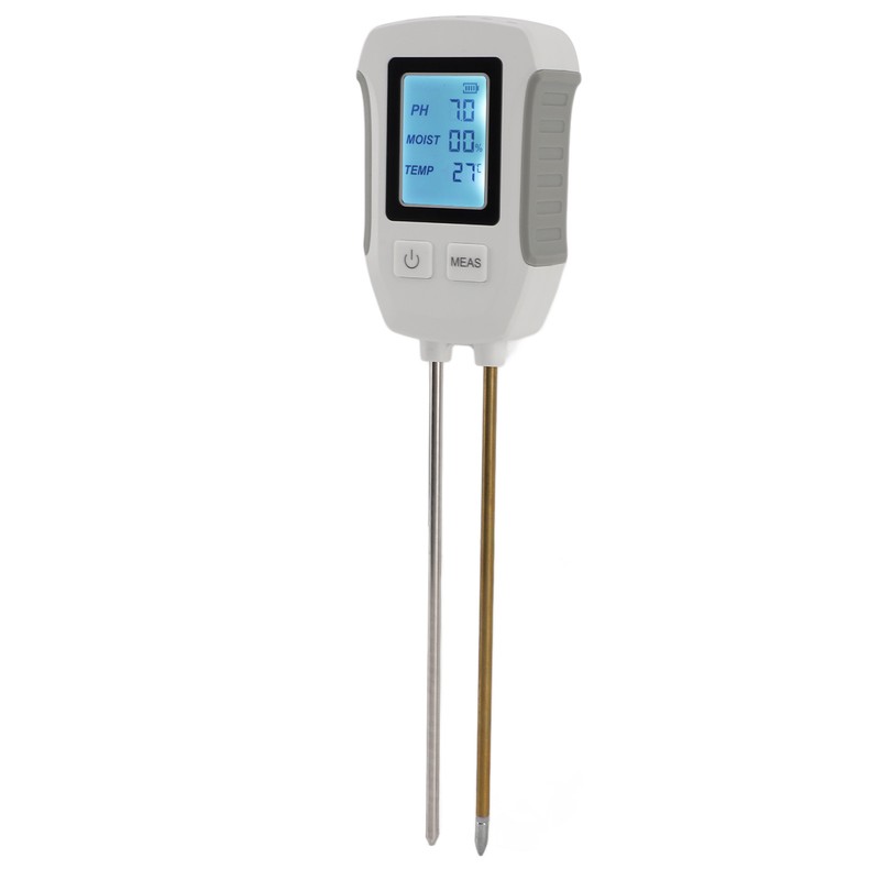 Soil Moisture Tester with Dual Probe Digital Display High Accuracy