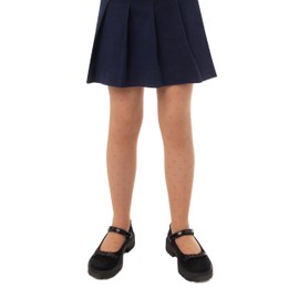 Conte Elegant Anabel Schicke Kinderstrumpfhose - Alltagsstrumpfhosen - Strumpfhose mit Höschenteil und Flachnaht - Herzmuster - Bequem - 20 DEN - 104-110 - Natural - 1 Stück