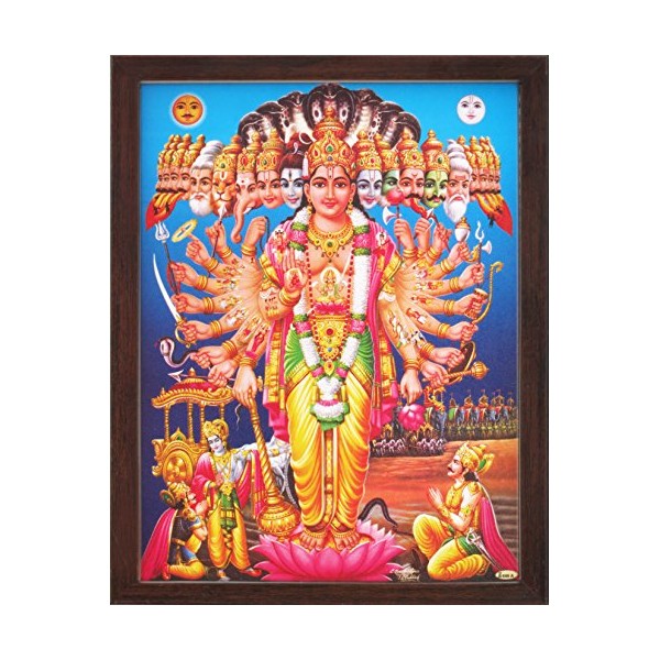 Handicraft Store Krishna Showing His Vishnu Roopa to Arjuna in