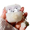 PHOEACC for Airpod 4 Case Cute Luxury Glitter Pearl Shell