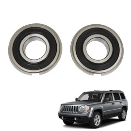 GXARTS 2 Pcs Rear Manual Transmission Input Shaft Bearing Set Compatible with Jeep Patriot (MK74) 2007 2008 2009 2010 2011 2012 2013-2017 Compatible with Compass (MK49) 2006-2017 5013634AA 5013634AB