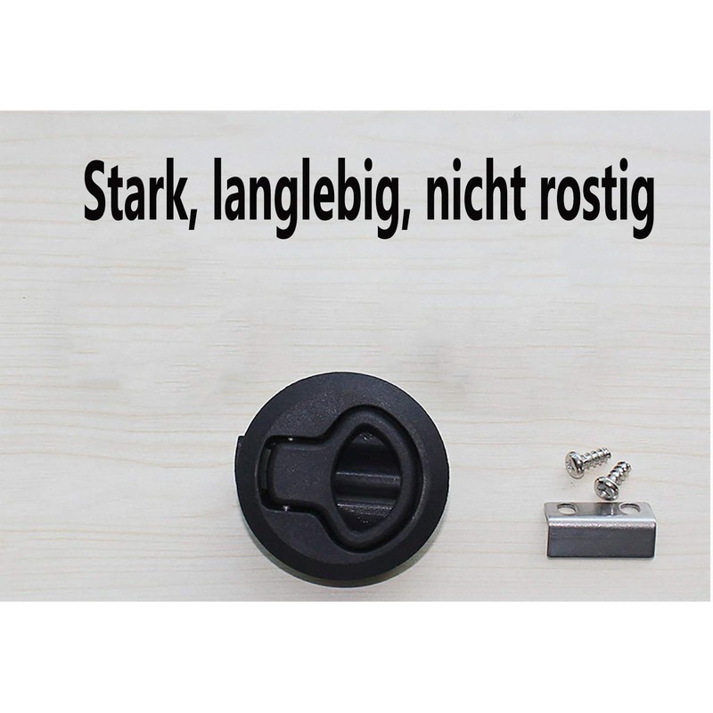 KINRIKA Flush Hatch Locker Cabinet Pull Lift Hatch Latch Lock