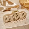 3.8 Inch Polka Dot Acetate Claw Clip for Women Thin