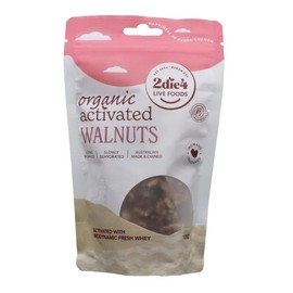 2die4 Live Foods Organic Activated Walnuts with Fresh Whey 100g