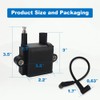 JDMON Ignition Coil Compatible with 6 Cyl Mercury EFI 200