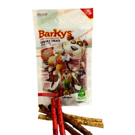Barkys Chewable Treats Carnaza De Res, 25 piezas