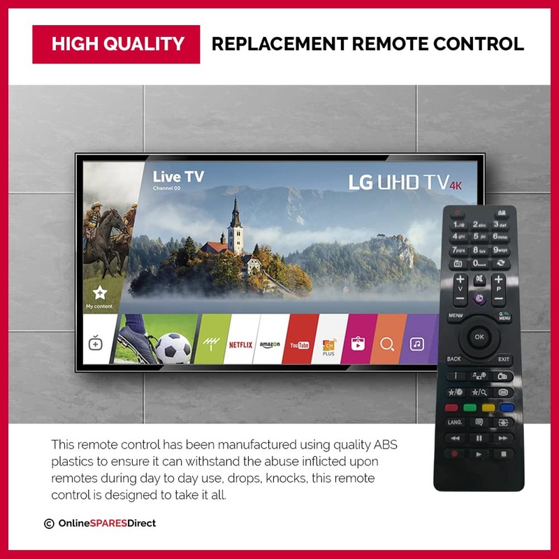 Replacement TV Remote Control For Polaroid P40D100