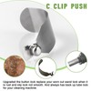 Wand Button Lock Replacement for Rainbow Vacuum Cleaner C-Clip,E2 Vacuum