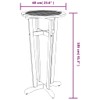 vidaXL Solid Acacia Wood Patio Bar Table- Versatile Outdoor Bar