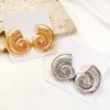 Stocking Stuffers Conch Sell Earrings Chunky Gold Stud Earrings for