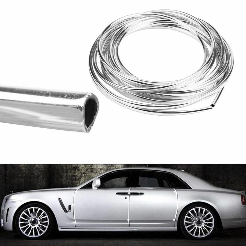 20feet 6 metres Chrome Car Door Edge Guard Molding Trim