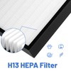 BreshAir True HEPA Replacement Filter Compatible with Hunter HEPAtech &