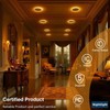 Cmswiftify 12 Pack 6 Inch Recessed Lights, 5CCT Adjustable LED