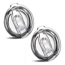 Tapa Transparente Para Vaso 30oz Deslizante No Se Derrama