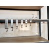 Stainless Steel C Clamps Small 5 Inch for Mounting, Heavy