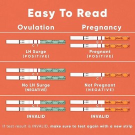 Wondfo 배란 테스트 스트립 50개와 임신 키트 20개 - 가정 자가 점검을 위한 신속한 검사 감지(LH 50 + HCG [50 LH + 20 HCG] Wondfo Ovulation Test Strips 50 pcs and Pregnancy Kits 20 pcs - Rapid Test Detection for Home Self-Testing (LH 50 + HCG [50 LH + 20 HCG])
